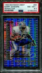 Barry Sanders [Refractor] Football Cards 1999 Bowman's Best Prices