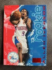 Allen Iverson [Rubies] #216 Basketball Cards 1996 Skybox Premium Prices