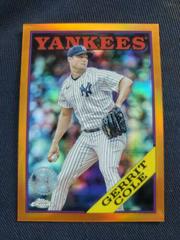 Gerrit Cole [Orange] #88CU-6 Baseball Cards 2023 Topps Chrome Update 1988 Prices