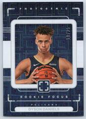 Dyson Daniels [Maze] #8 Basketball Cards 2022 Panini Photogenic Rookie Focus Prices
