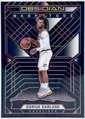 Darius Garland [Red] #15 Basketball Cards 2021 Panini Obsidian Magnitude Prices