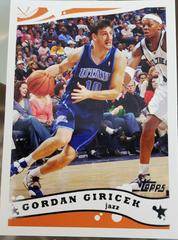 Gordan Giricek #215 Basketball Cards 2005 Topps Prices