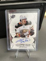 Jamie Drysdale Hockey Cards 2022 SPx White Out Autographs Prices