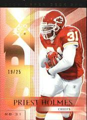 Priest Holmes [Spectrum Gold] Football Cards 2004 Spx Prices