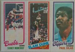 Moncrief, Shelton, Silas Basketball Cards 1980 Topps Prices