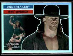 Undertaker [Refractor] Wrestling Cards 2006 Topps Heritage Chrome WWE Prices