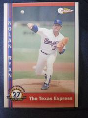 The Texas Express #249 Baseball Cards 1993 Pacific Nolan Ryan 27th Season Prices