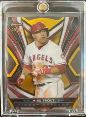 Mike Trout [Gold Refractor] #FCI-2 Baseball Cards 2021 Topps Finest Career Die Cut Prices