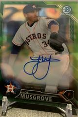 Joe Musgrove [Green Refractor] #CPA-JMU Baseball Cards 2016 Bowman Chrome Prospect Autograph Prices