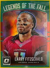 Larry Fitzgerald [Red] Football Cards 2016 Panini Donruss Optic Legends of the Fall Prices