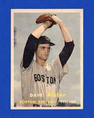 Dave Sisler #56 Baseball Cards 1957 Topps Prices