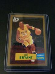 Kobe Bryant [1957 Gold] Basketball Cards 2007 Topps Prices