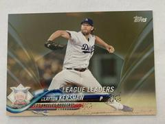 Clayton Kershaw [Gold] #2 Baseball Cards 2018 Topps Prices