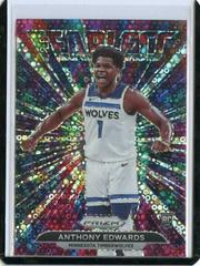 Anthony Edwards [Fast Break] Basketball Cards 2021 Panini Prizm Fearless Prices