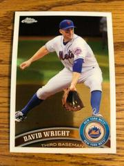David Wright #5 Baseball Cards 2011 Topps Chrome Prices