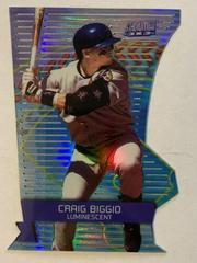 Craig Biggio [Luminescent] #4A Baseball Cards 2000 Stadium Club 3X3 Prices