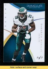 DeMarco Murray #6 Football Cards 2015 Panini Immaculate Prices