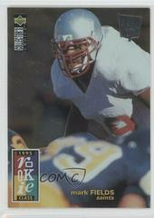 Mark Fields [Player's Club Platinum] #13 Football Cards 1995 Collector's Choice Prices