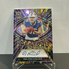 Dalton Kincaid [Supernova] #10 Football Cards 2023 Panini Spectra Spectral Signature Prices