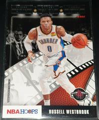 Russell Westbrook #13 Basketball Cards 2019 Panini Hoops Lights Camera Action Prices