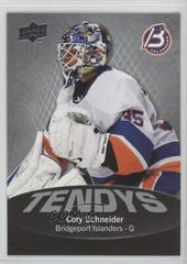 Cory Schneider #T-11 Hockey Cards 2022 Upper Deck AHL Tendys Prices