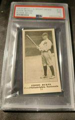 Eddie Burns [Blank Back] #18 Baseball Cards 1916 M101 4 Sporting News Prices