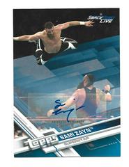 Sami Zayn [Blue Autograph] Wrestling Cards 2017 Topps WWE Then Now Forever Prices
