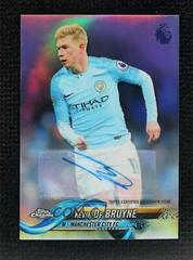 Kevin De Bruyne [Autograph] Soccer Cards 2018 Topps Chrome Premier League Prices