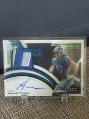 Aidan Hutchinson [Patch Autograph Emerald] #102 Football Cards 2022 Panini Immaculate Collection Prices