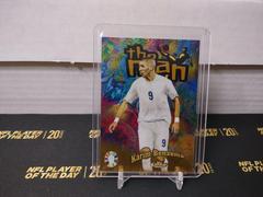 Karim Benzema [Gold Refractor] #TM-KB Soccer Cards 2023 Topps Finest Road To UEFA EURO The Man Prices
