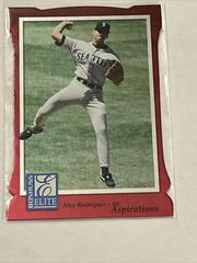 Alex Rodriguez [Aspirations] #3 Baseball Cards 1998 Donruss Elite Prices