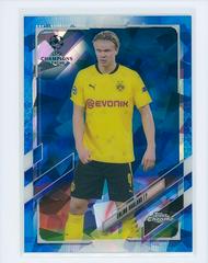 Erling Haaland Soccer Cards 2020 Topps Chrome UEFA Champions League Sapphire Prices