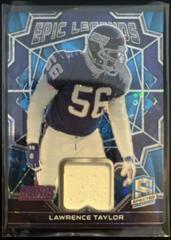 Lawrence Taylor [Blue] #ELM-LTA Football Cards 2022 Panini Spectra Epic Legends Materials Prices