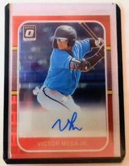 Victor Mesa Jr. [Pandora Red] #RS87-VM Baseball Cards 2021 Panini Donruss Optic Retro 1987 Signatures Prices