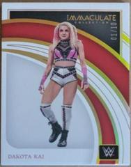 Dakota Kai [Gold] Wrestling Cards 2022 Panini Immaculate WWE Prices