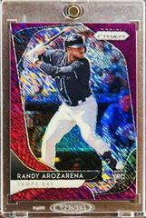 Randy Arozarena [Purple Shimmer] #53 Baseball Cards 2020 Panini Prizm Prices