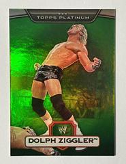 Dolph Ziggler [Green] #115 Wrestling Cards 2010 Topps Platinum WWE Prices