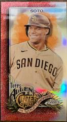 Juan Soto [Mini Red] #86 Baseball Cards 2022 Topps Allen & Ginter Chrome Prices