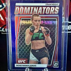 Rose Namajunas [Purple] #5 Ufc Cards 2023 Panini Donruss Optic UFC Dominators Prices