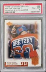 50 Goals in 39 Games Hockey Cards 1999 Upper Deck Wayne Gretzky Living Legend Prices