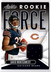 David Montgomery Football Cards 2019 Panini Absolute Rookie Force Prices
