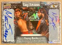 Matt Jackson, Nick Jackson [Pyro Autograph] Wrestling Cards 2022 Upper Deck AEW Prices