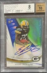 Eddie Lacy [Blue Refractor] #A-EL Football Cards 2013 Topps Platinum Autograph Prices