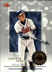 Chipper Jones Baseball Cards 2001 Fleer Authority Prices