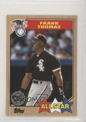 Frank Thomas [Mini] #87-175 Baseball Cards 2017 Topps 1987 Prices