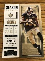 Michael Thomas #9 Football Cards 2017 Panini Contenders Prices