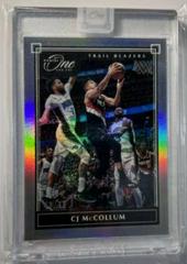 CJ McCollum #7 Basketball Cards 2019 Panini One and One Prices