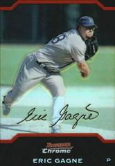 Eric Gagne [Refractor] #13 Baseball Cards 2004 Bowman Chrome Prices
