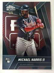 Michael Harris II [SP Variation Red] #88 Baseball Cards 2023 Topps Chrome Black Prices