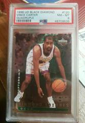 Vince Carter [Quadruple] #120 Basketball Cards 1998 Upper Deck Black Diamond Prices
